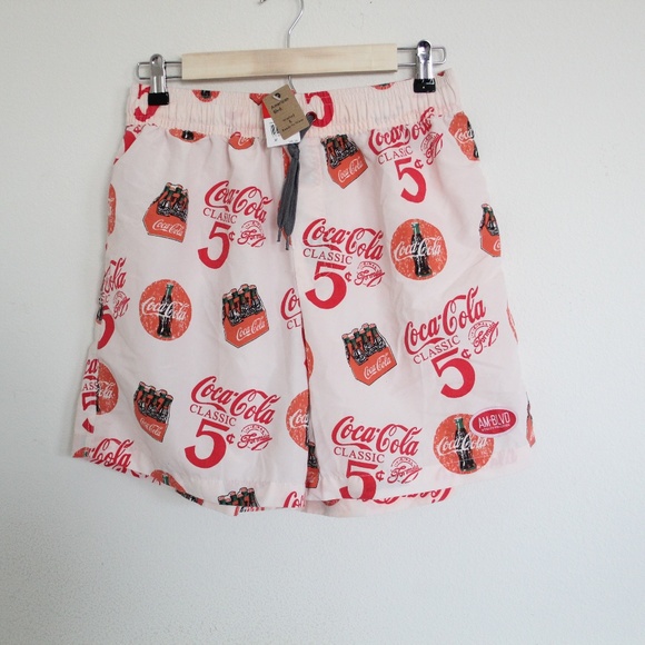 coca cola swim shorts